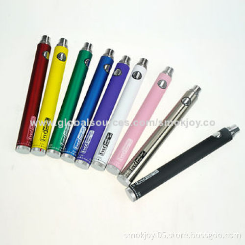 Smokjoy E Cigarette Evod Twist Batteries, Vaporizer Pen with 650/900/1,100/1,300mAh Capacity
